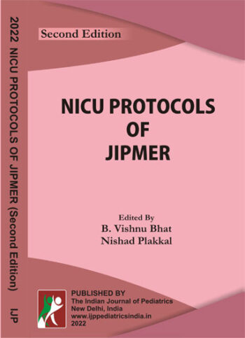 NICU Protocols of Jipmer- 2nd Edition