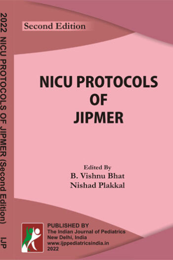 NICU Protocols of Jipmer- 2nd Edition